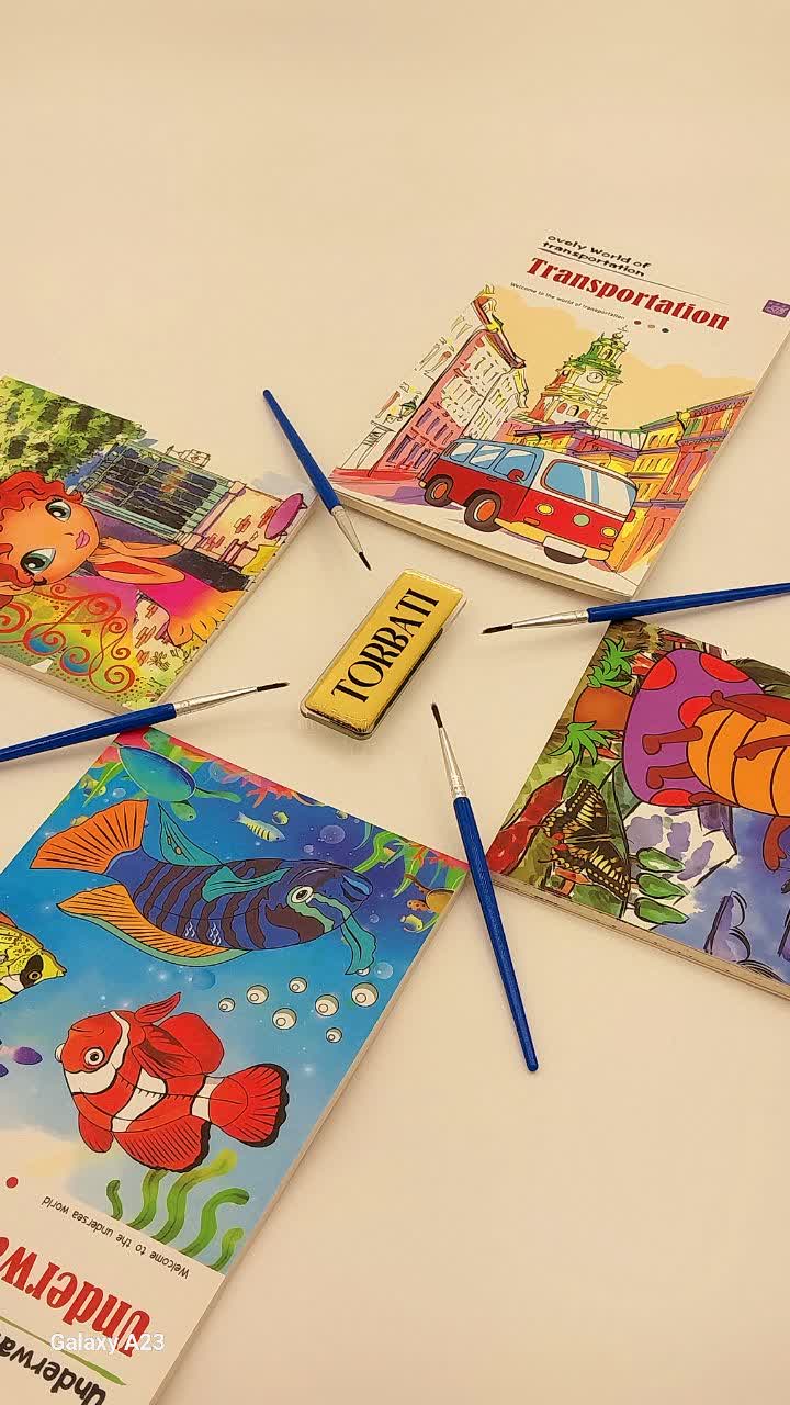 دفترچه آبرنگ فکری آیتم: DC02